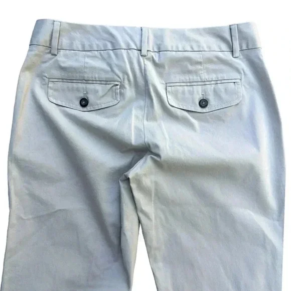 GAP | NWOT | STRAIGHT FIT FLARED LEG KHAKI PANTS STRETCH | Size: 6 LONG - Picture 4 of 9